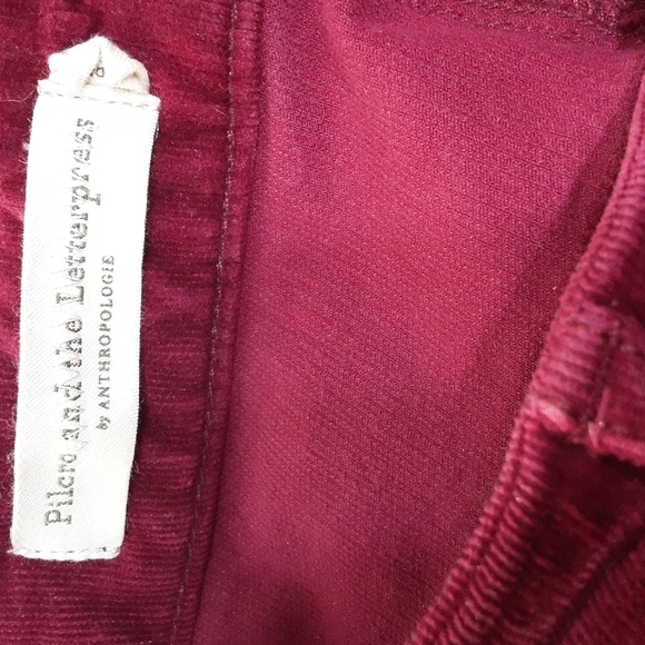Anthropologie Women's High Rise Jeans in Red - Picture 2 of 8